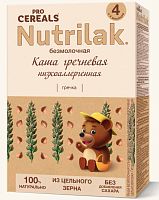 Nutrilak Premium Procereals Каша безмолочная гречневая низкоаллергенная, с 4 месяцев, 200 г					