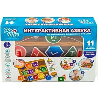 Пик'нМикс Игра настольная развивающая "Интерактивная Азбука" от 3 лет, РОССИЯ, 112041					