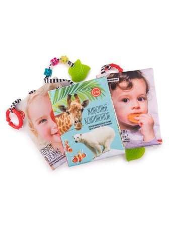 Happy Baby Книжка-игрушка Изучаем человека / разноцветный