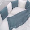 Lappetti Постельное белье "Organic baby cotton", 6 предметов / цвет джинсовый