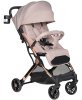 Farfello Kоляска прогулочная Comfy Go Comfort / цвет Biege Gold Chrome (бежевый на золотой раме)
