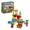 LEGO Конструктор Minecraft "Коралловый риф" 92 детали