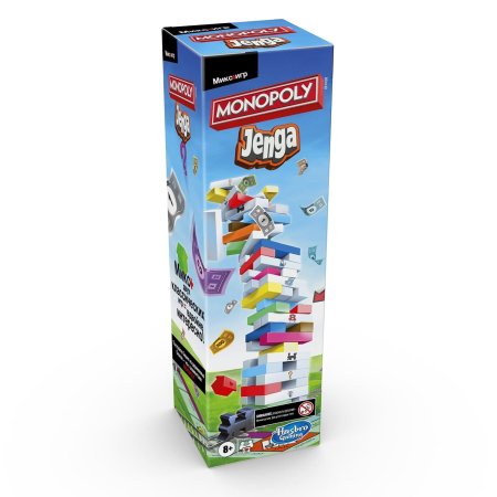 Hasbro Игра настольная "Монополия Дженга"