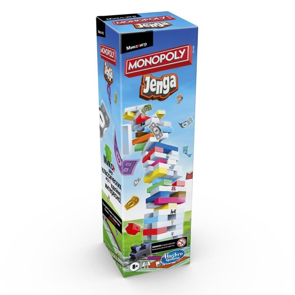 Hasbro Игра настольная "Монополия Дженга"