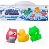 Abtoys Веселое купание Набор игрушек для ванны, 3 предмета (совенок, утенок, лягушонок)