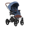 Bebetto Детская коляска 2 в 1 Luca / цвет синий 13, рама серая