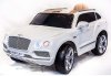 Toyland Электромобиль Bentley Bentayga / цвет белый