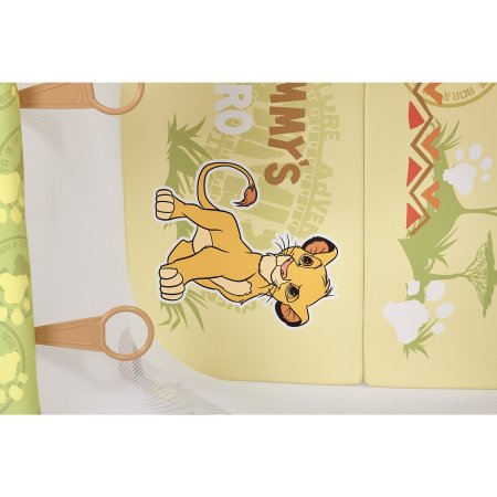 Polini kids Манеж Disney baby Comfort / цвет зеленый, Король Лев