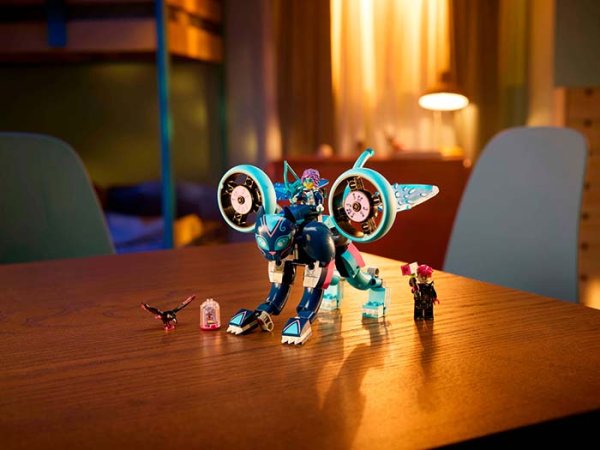 Lego Конструктор DreamZzz "Кошачий мотоцикл Зои"
