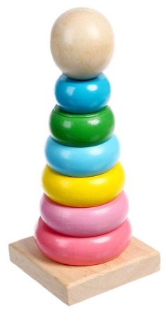 Лесная мастерская Развивающая игрушка "Пирамидка"