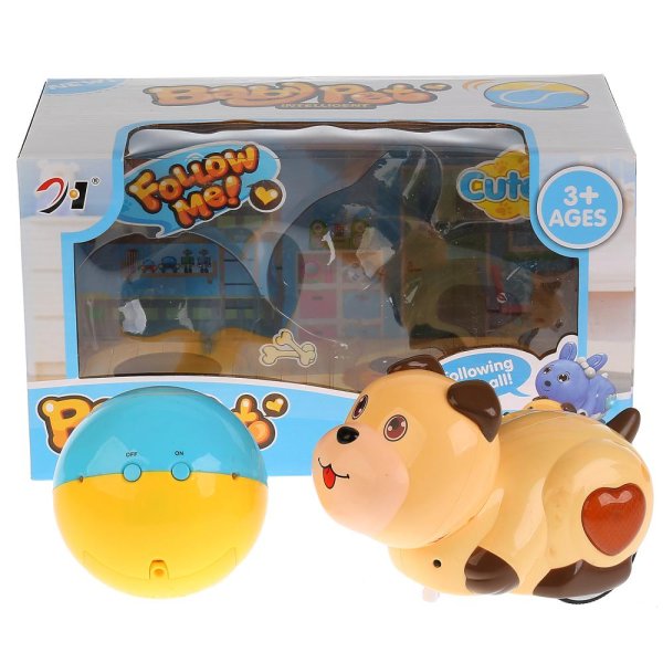 BabyPet Игрушка на батарейках Щенок 260691 / цвет светло-коричневый