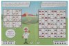 Умка Судоку с цифрами, фигурками, буквами «Синий трактор. Игры на ферме»  – внешний вид и детали