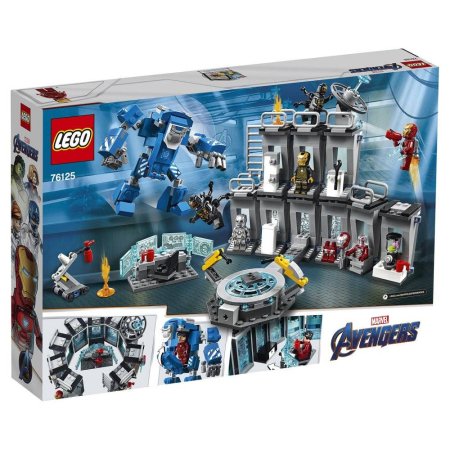 Lego Marvel Супер Герои Лаборатория  Железного человека