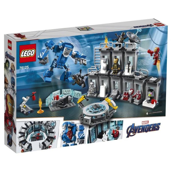 Lego Marvel Супер Герои Лаборатория  Железного человека