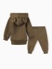 *(м)Костюм (толстов.и брюки)BASIC LINE,кофейный (р.74-80)