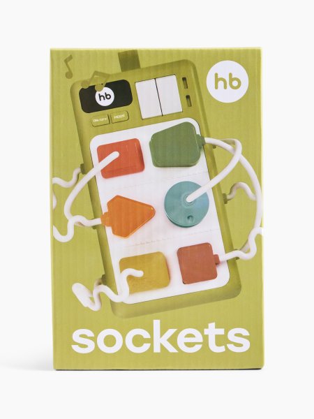 Игрушка развивающая SOCKETS «СОКЕТС» (light green) light green