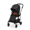 Cybex Коляска прогулочная Melio Street с дождевиком / цвет Real Black