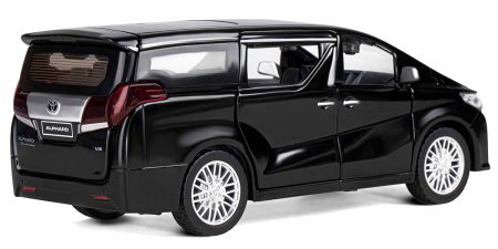 Автопанорама Машинка металлическая Toyota Alphard / цвет черный