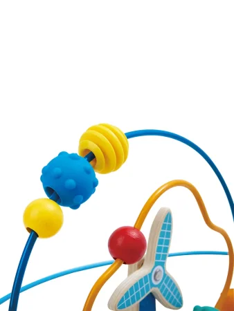 Hape Головоломка "Умняша" Галактический Лабиринт с бусинами 