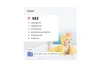 WonderLab Экогель для Купания Малышей нейтральное с дозатором 0,54л (м)