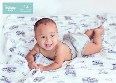 Aden & Anais Набор муслиновых пеленок из 4-х шт 101 dalmatins DISN103G