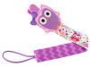 Roxy Kids Держатель для пустышек с игрушкой "Сова". Ткань.