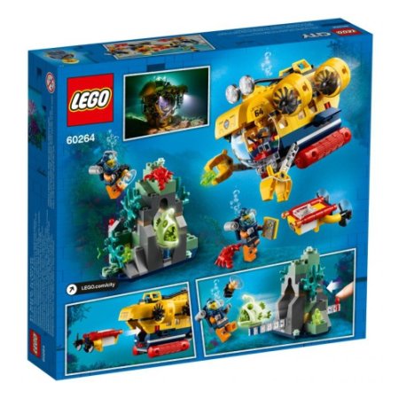 Lego Конструктор City "Океан: исследовательская подводная лодка"
