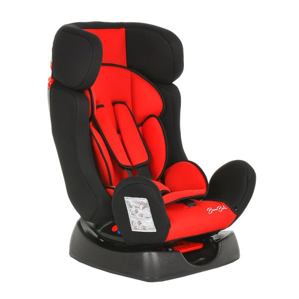 BamBola Автокресло Piloto / цвет черный/красный