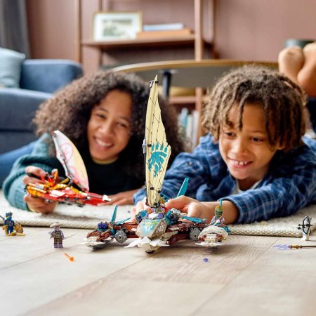 LEGO Ninjago Конструктор "Морская битва на катамаране", 780 деталей