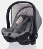 MowBaby Коляска 3 в 1 Zoom PU / цвет Gold Grey (серая, рама золото)