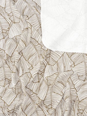 Сет из 2х пелёнок Mjolk Пальмы/Звёзды (120см*85см)