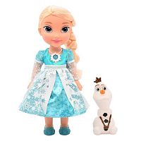 Disney Интерактивная кукла  "Холодное Cердце: Эльза и Олаф" / 35 см					