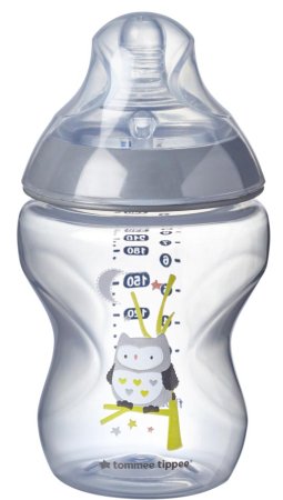 Tommee Tippee Бутылочка Closer to nature, 0+, 260 мл / цвет серый