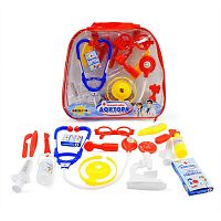 Altacto Детский игровой набор доктора Семейная аптечка, 16 предметов / цвет красный, синий, белый					