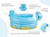 Roxy Kids Надувной дорожный горшок PocketPotty "Динозавр" / голубой