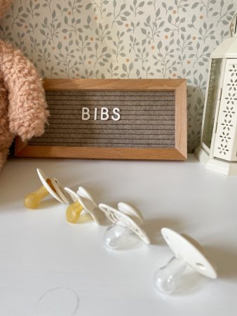 Набор пустышек BIBS Try-it, 4 шт. - Ivory, 6+ мес.