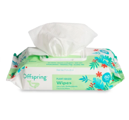 (м)Offspring биоразлагаемые влажные салфетки 80 шт