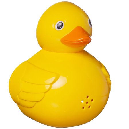 Junfa Набор игрушек для ванной Утенок-мельница с формочкой / цвет желтый