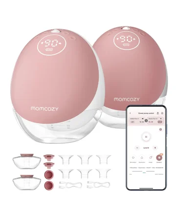 Беспроводной портативный электрический молокоотсос BP223 (Mobile Flow, M9), 2 штМамкози  Momcozy