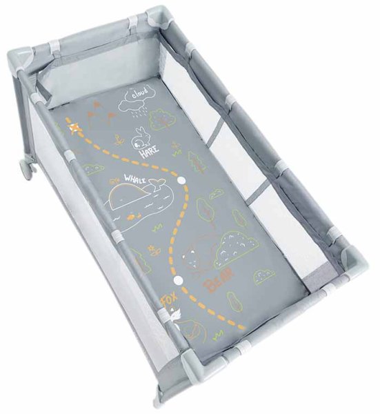Carrello Манеж Piccolo+ CRL-11501/2 / Ash Grey (серо-голубой)