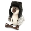Orange Мягкая игрушка Life "Воробей. Ушанка", 20 см