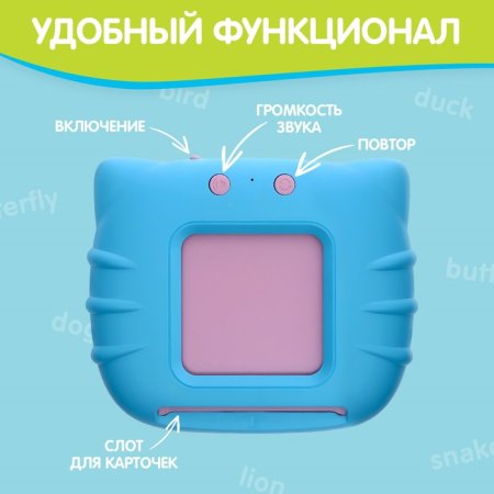 ZABIAKA Обучающий набор "Мои первые английские слова" звук, SL-06152   9722381