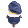 Budi Basa Мягкая игрушка Кот Басик Baby в джинсовом жилете 20 см