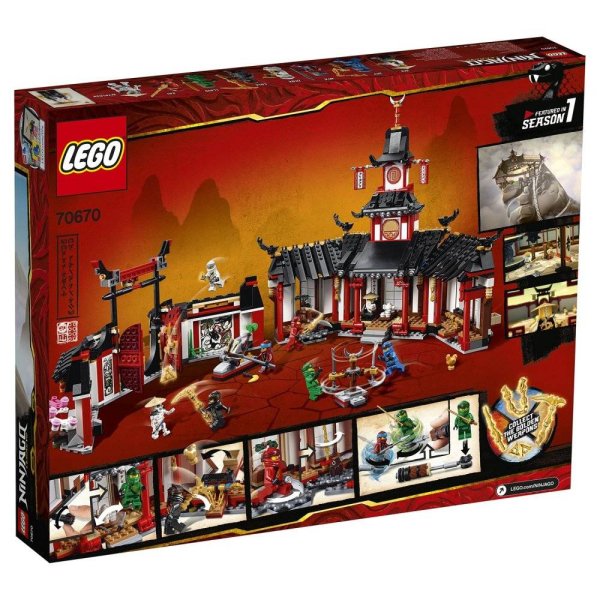 Lego Ninjago Ниндзяго Монастырь Кружитцу