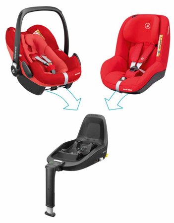 Maxi-Cosi Автокресло Pearl Smart (9-18 кг) / цвет Nomad Red (красный)