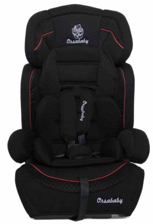 Everflo Автокресло Orsababy YB702A (9-36 кг) / цвет black check (черный)