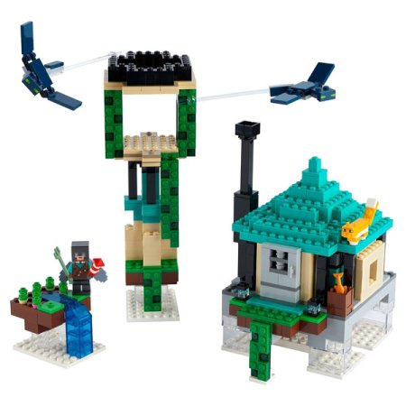 LEGO Minecraft Конструктор "Небесная башня", 565 деталей
