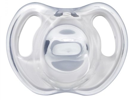 Tommee Tippee Пустышка силиконовая Ultra-Light, 6-18 месяцев, 2 штуки