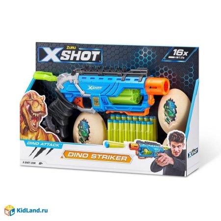 X-Shot Игровой набор для стрельбы ZURU "Нападение динозавра"