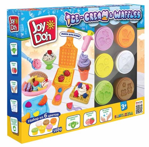 Joy-Doh Набор для лепки Мороженое и вафли